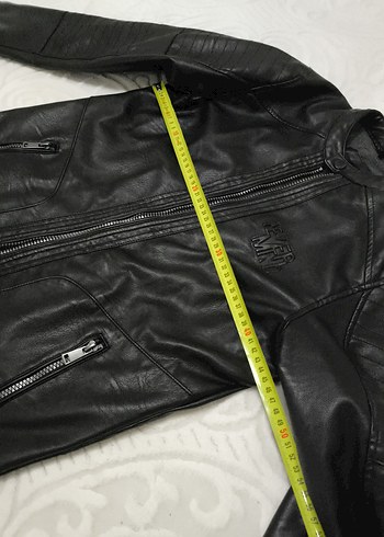 Erkek Çocuk 13 14 yaş deri ceket kusursuz sayılı kullanıldı - Görsel 2