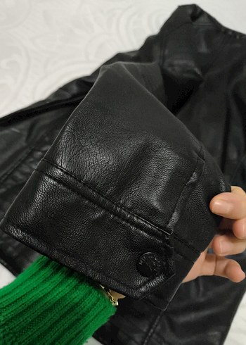 Erkek Çocuk 13 14 yaş deri ceket kusursuz sayılı kullanıldı - Görsel 6