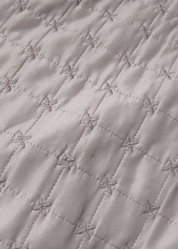 Pembe Nakışlı Çift Kişilik Yatak Örtüsü Seti - Görsel 10