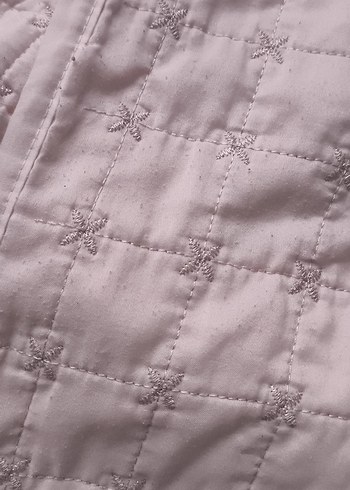 Pembe Nakışlı Çift Kişilik Yatak Örtüsü Seti - Görsel 6