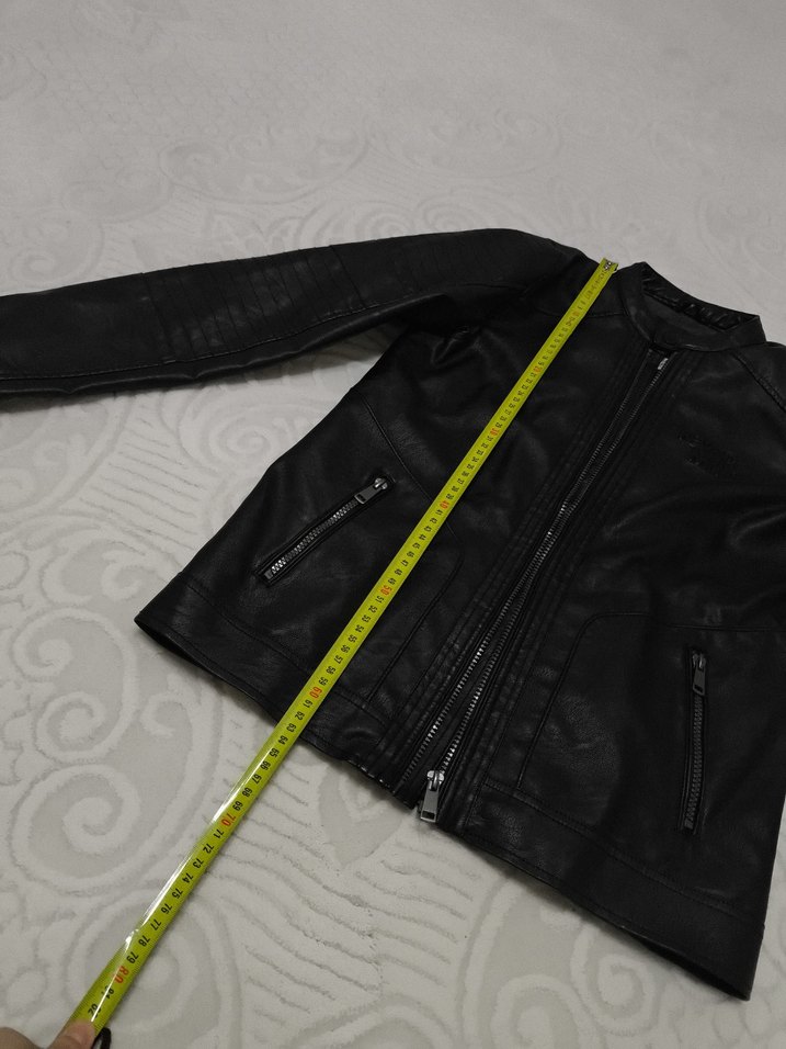 Erkek Çocuk deri ceket - Görsel 4