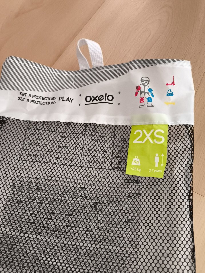 Çocuk Koruyucu Seti Mavi ve Mor Dizlik - Görsel 2