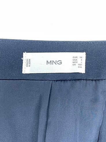 36 Beden mavi Renk Mango Mini Etek %70 İndirimli.