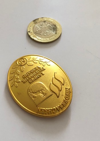 Broş vintage golden