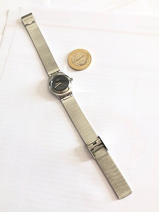  Beden gri Renk SWATCH IRONY saat orjinal ÇELİK