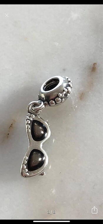 Beden retired pandora orjinal gözlük diva charm TAŞLI zor bulunur
