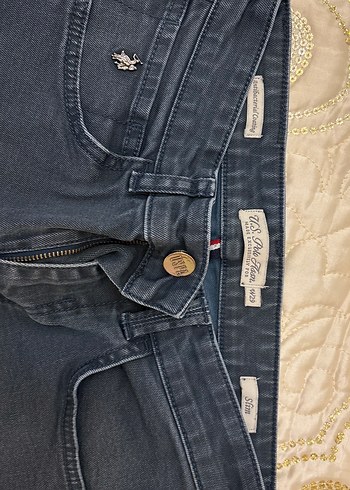 Us polo Gri Erkek Denim Jean - Görsel 3