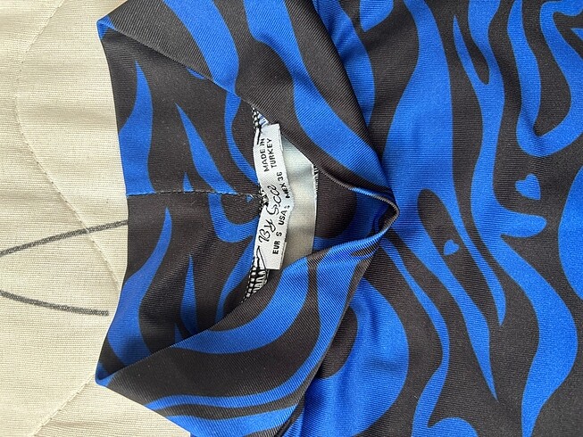 Zara Desenli crop bluz