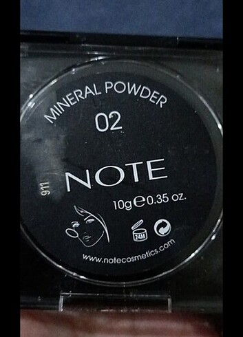  Beden Note pudra