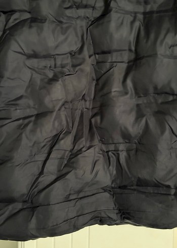 Siyah Fermuarlı Kadın Midi Kış Montu - Görsel 6