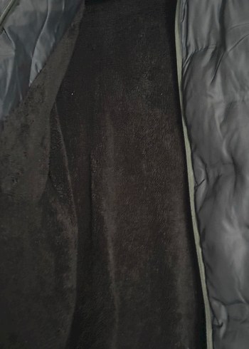 Siyah Fermuarlı Kadın Midi Kış Montu - Görsel 7