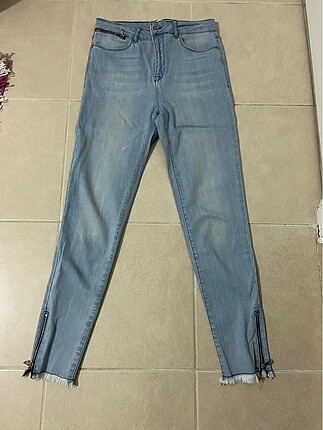 m Beden mavi Renk Koton kot pantolon
