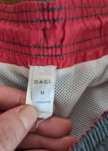 DAGİ Gri Erkek Mayo  Yüzme Şortu M beden - Görsel 3