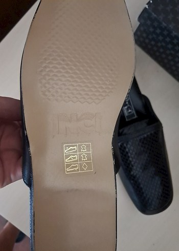 İnci Siyah Yılan Desenli Erkek Ev Terliği - Görsel 7