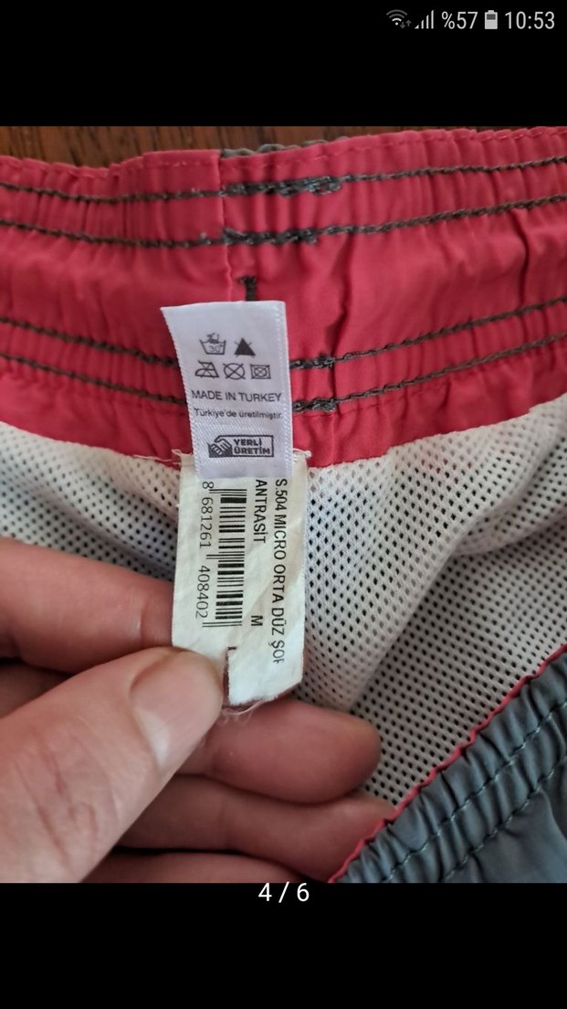 DAGİ M beden Erkek Deniz Şortu - Görsel 4