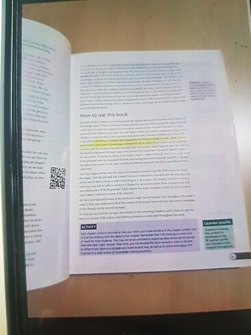  Beden Renk The theory of Knowledge 