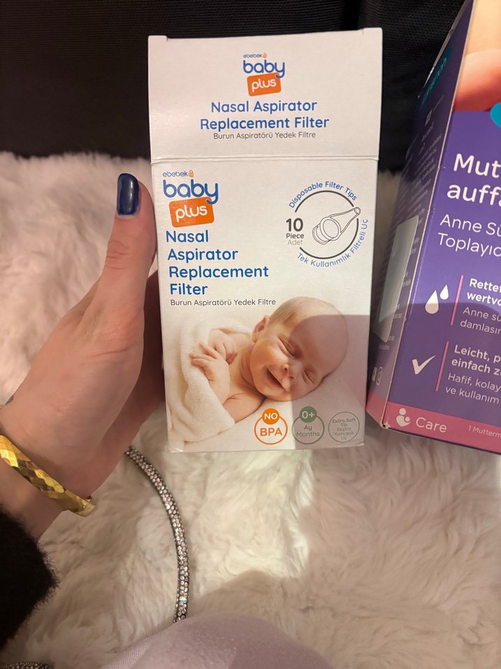 Babyplus Burun Aspiratörü Seti süt sagöa makinesi - Görsel 4