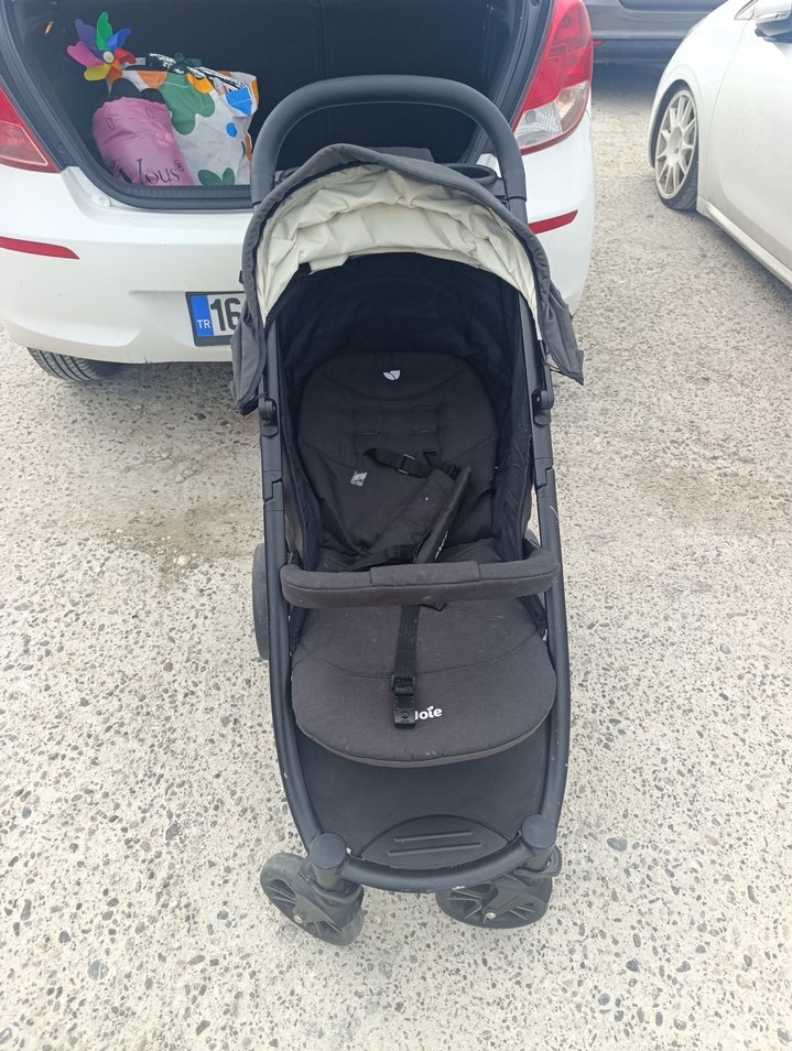 Joie Siyah Bebek Arabası - Görsel 4