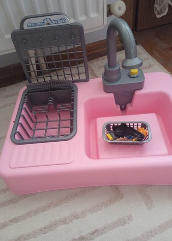 Pembe Barbie Çocuk Şifonyeri - Görsel 6