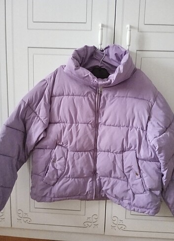m Beden Pull bear şişme mont