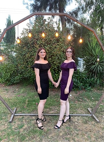 l Beden siyah Renk ADL Mezuniyet,Nişan,Düğün Elbise