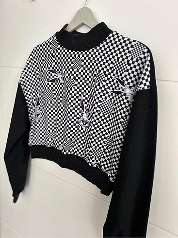 Looney Tunes Lisanslı Crop Bluz