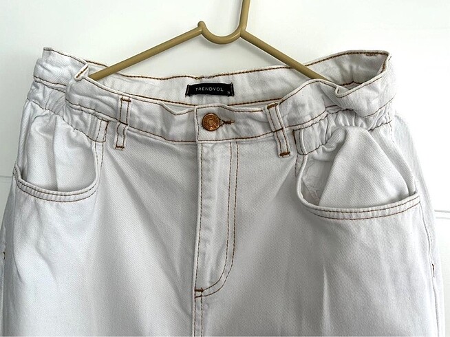 38 Beden Milla Beyaz Jean