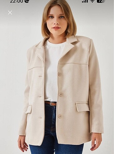 Bianco Lucci Blazer Ceket