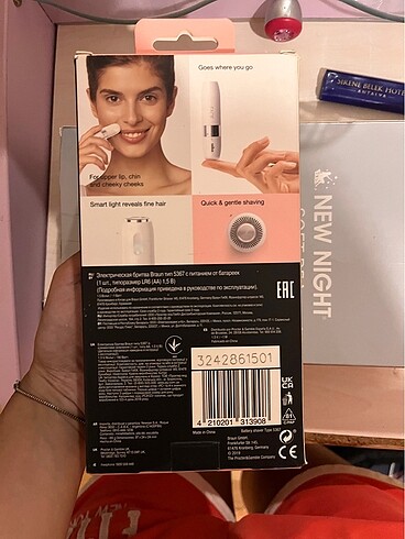 Braun braun yüz için tüy makinesi