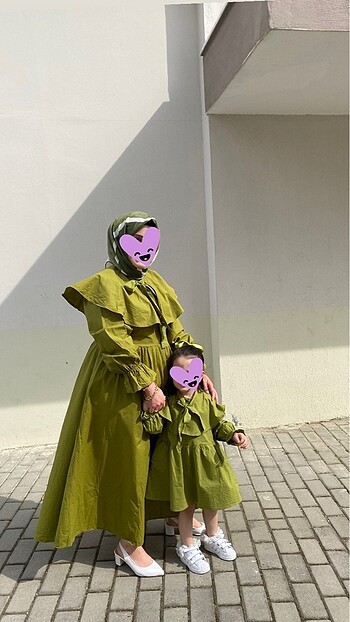 ceylan otantik anne kız elbisesi