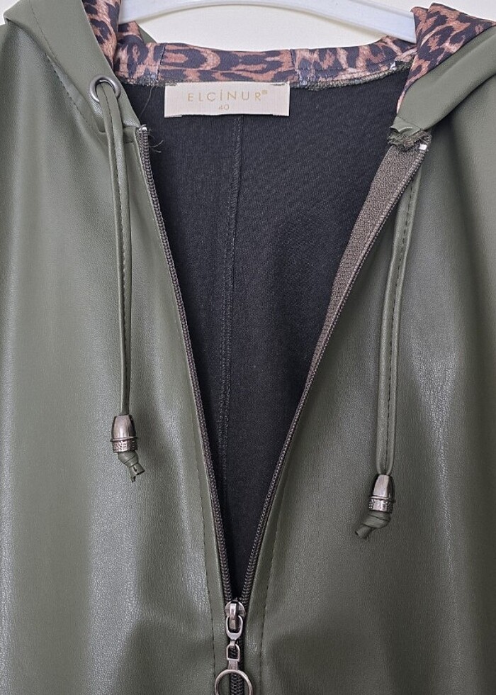 Tesettür spor deri kap 40 beden - Görsel 2