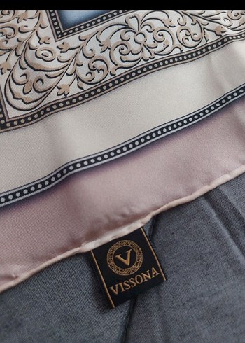 Kadın Pastel Renkli Dantel Detaylı Fular