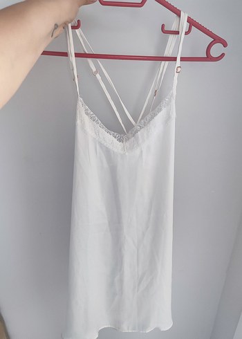xs Beden beyaz Renk bride yazılı sabahlık