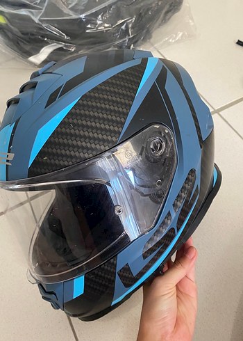 LSMavi Biker Kask - Görsel 2