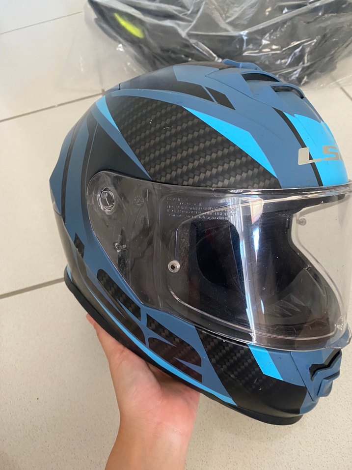 LSMavi Biker Kask - Görsel 4