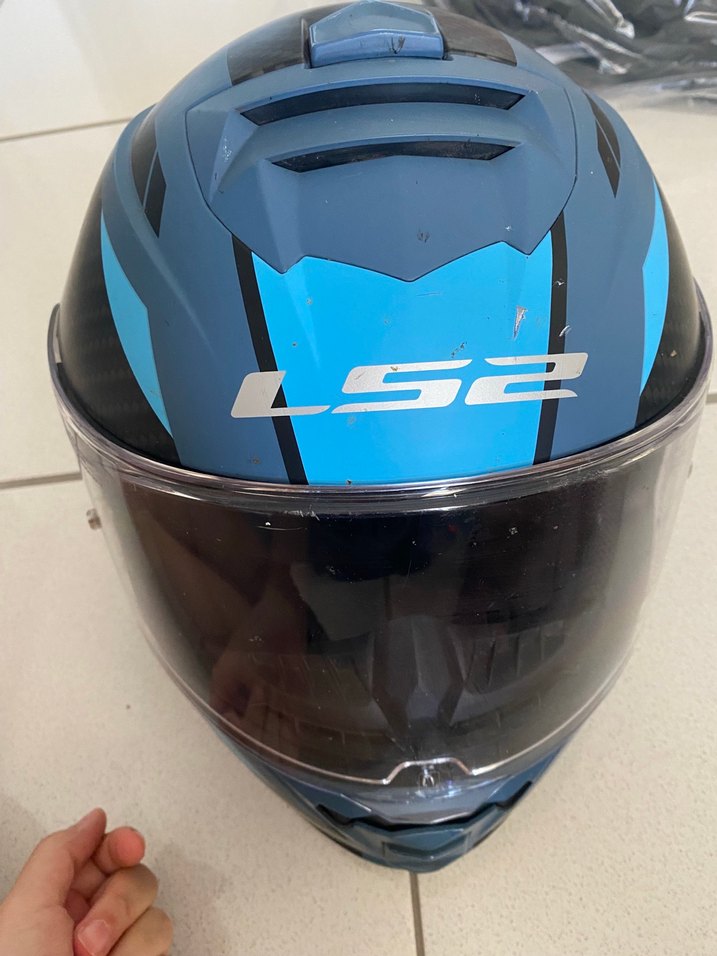 LSMavi Biker Kask - Görsel 5