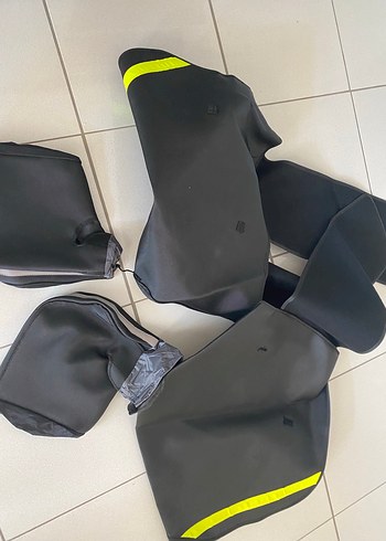 Siyah Biker Motorsiklet rüzgarlık - Görsel 4