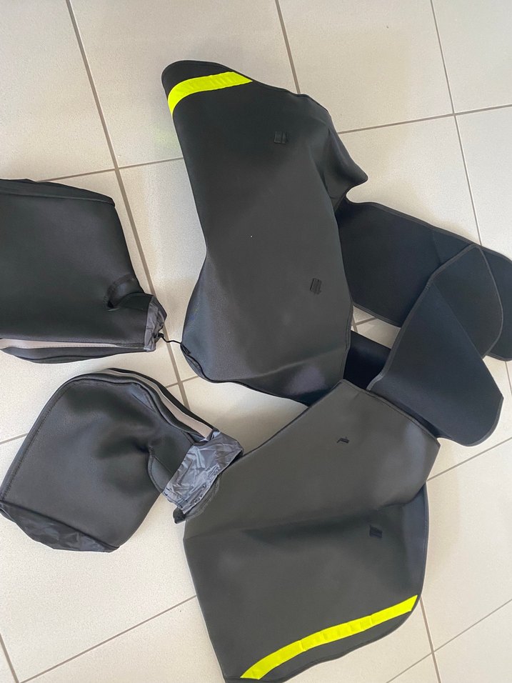 Siyah Biker Motorsiklet rüzgarlık - Görsel 4