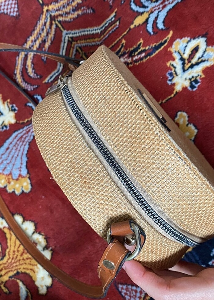 Hasır görünümlü çanta - Görsel 3