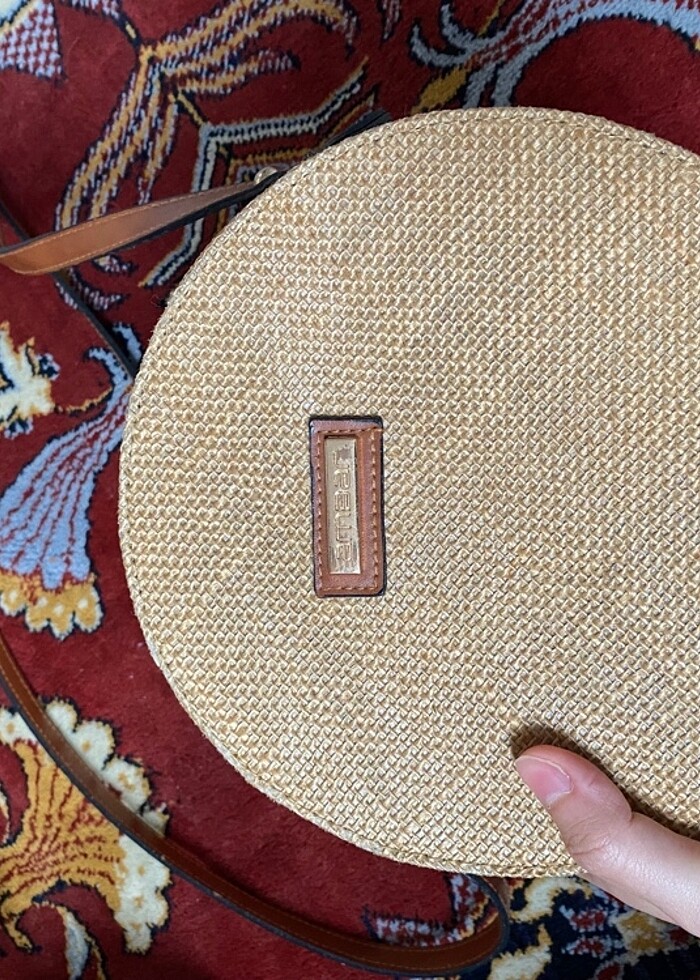 Hasır görünümlü çanta - Görsel 2