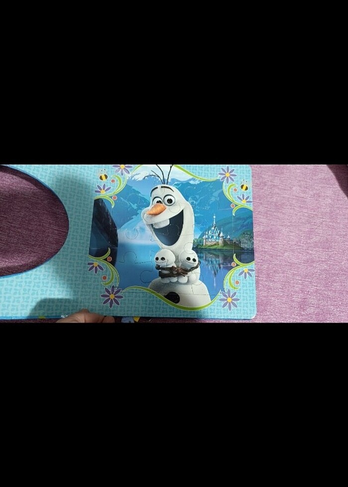 Elsa puzzle kitap - Görsel 2