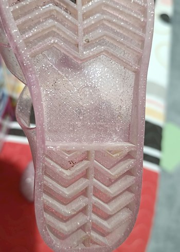 Diğer Pembe Parlak Simli Kız Sandalet