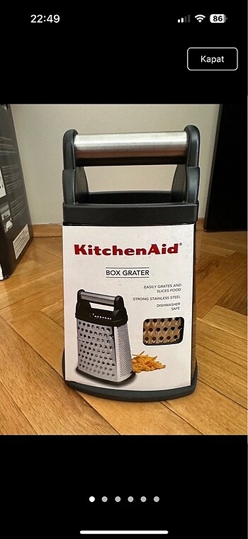 KitchenAid Rende ve Çırpma Teli