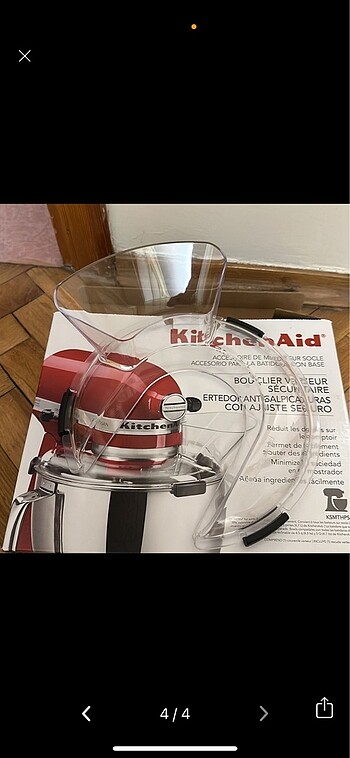  Beden Renk Kitchenaid Mikser Kapagı