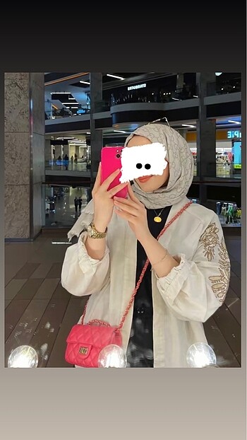 Bej kimono