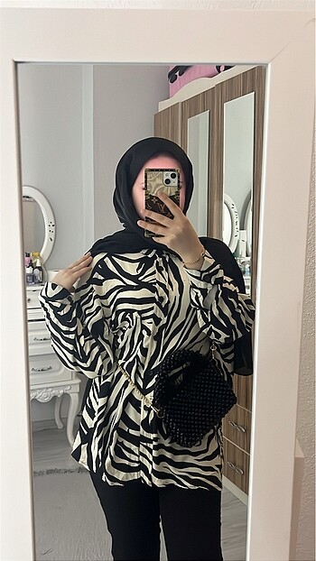 Zebra desen gömlek