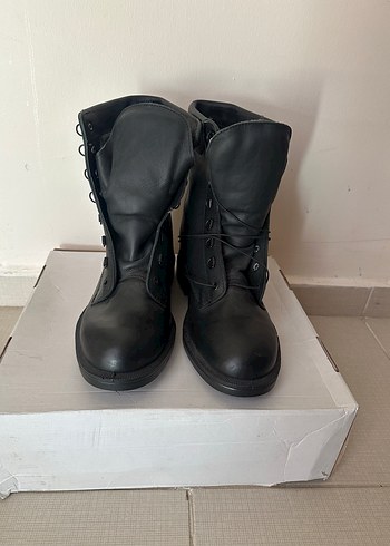 Siyah uçuş Botu boncuklu tip sıfır - Görsel 2