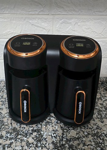 Bosch Siyah Çiftli Kahve Makinesi