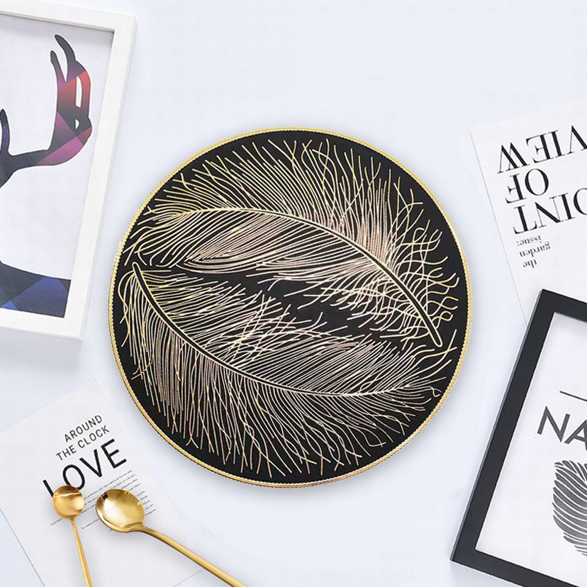 Altın Renkli Sofra Şıklığı Supla sunum - Görsel 2