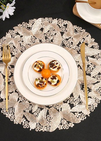 Altın İşlemeli Modern Klasik Amerikan Servisi - Görsel 2